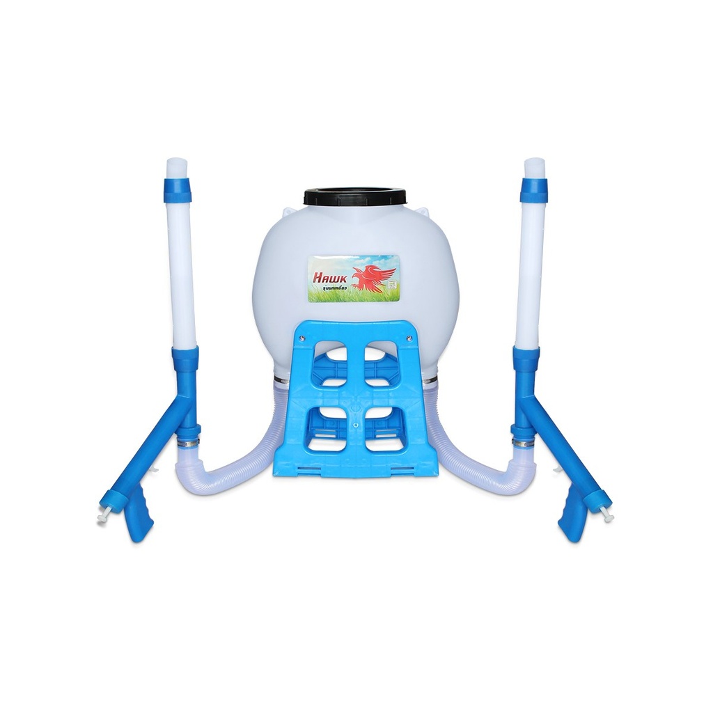 ถังหยอดปุ๋ย-หัวหยอดปุ๋ย(เหยี่ยว) 2ทาง V1 [2EA/มัด]