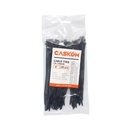 เคเบิ้ลไทร์(Caskom) ดำ 6"*3.6*150mm (PK100) [320PK/CT]